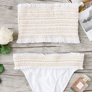 SHEIN white bikini - brand new with tags